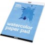 Bloc aquarelle - blanc - A4 - 180 g - 20 feuilles