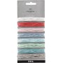 Cordon en coton - couleurs mlanges - 8x5 m