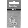 Crochets d'oreilles franais - plaqu argent - 10 pcs