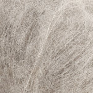 Fil DROPS Brushed Alpaca Silk - 25g - Gris clair (02) Fil DROPS Brushed Alpaca Silk - 25g - Gris clair (02)
