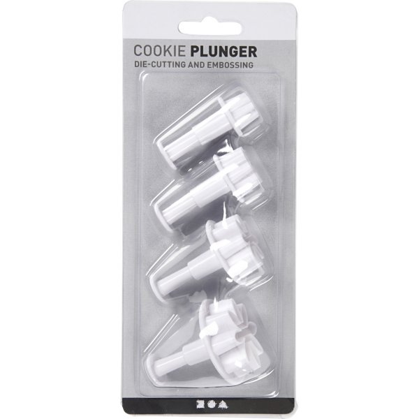 Emporte-pice en relief - blanc - toile