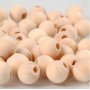 Perles en bois - Ø10 mm - 40 pcs