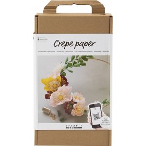 Kit DIY Papier Crêpe - Couronne Kit DIY Papier Crêpe - Couronne
