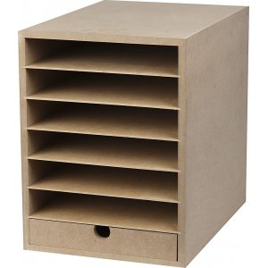 Etagère en carton pour A4 Etagère en carton pour A4