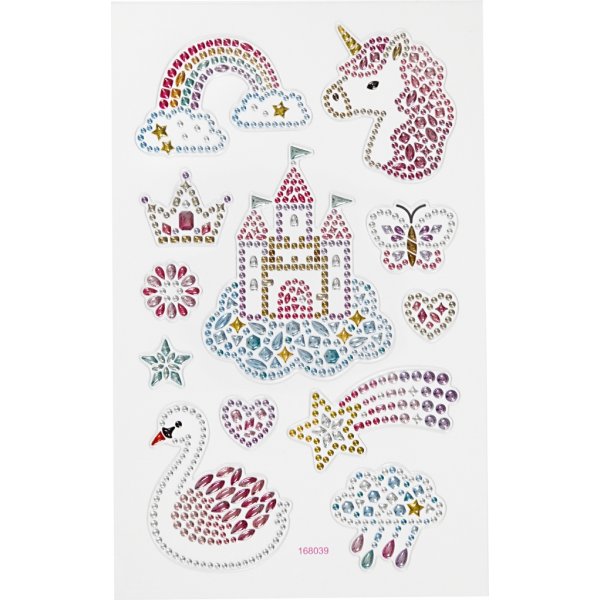 Stickers diamants - licornes Stickers diamants - licornes