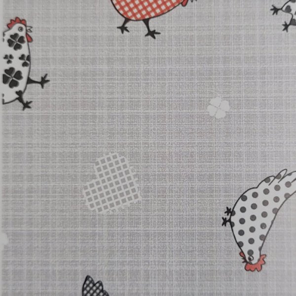 Poules en tissu cir