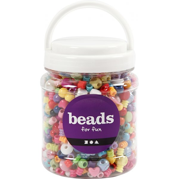 Perles en plastique - 700 ml