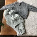 Image client Patron tricot - Cardigan, pull, pantalon et bonnet