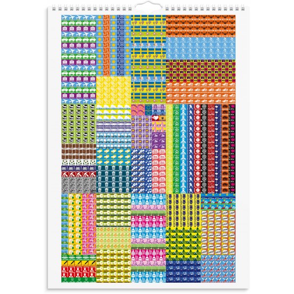 Calendrier familial 24/25 - Autocollants