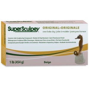 Argile Sculpey Super 450g - Rose/Beige Argile Sculpey Super 450g - Rose/Beige