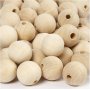Perles en bois - 20 mm - 200 pcs