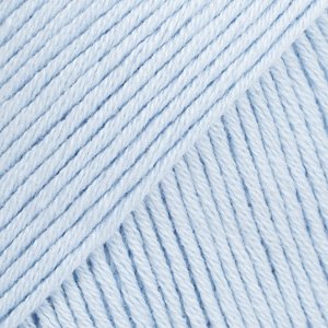 Fil DROPS Safran Uni Color - 50 g - Bleu poudre (76)