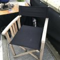 Image client Toile 100% Coton poids moyen Noir - 145 cm