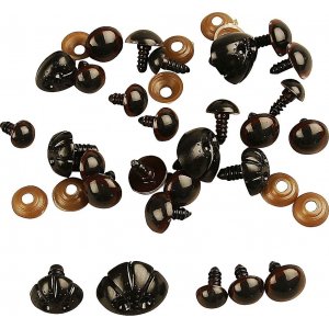 Yeux en peluche et ours en peluche - 12 pcs Yeux en peluche et ours en peluche - 12 pcs
