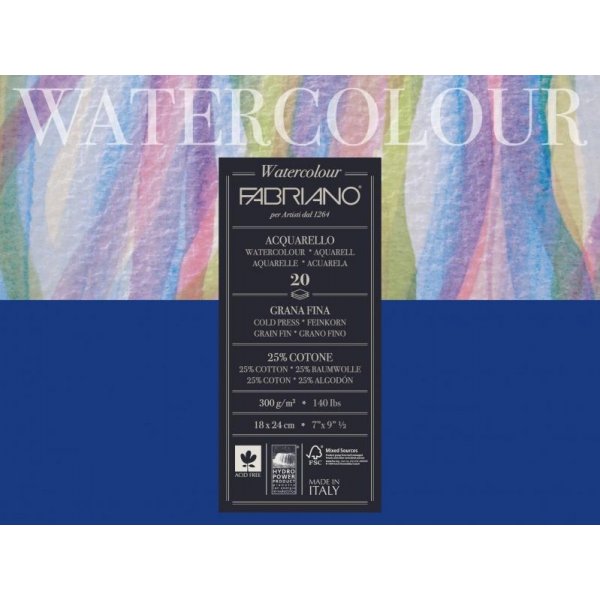 Aquarelle 300 grammes fine grng