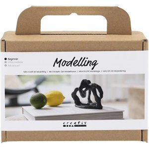 Mini Kit DIY Modelage, noir, Sculpture Mini Kit DIY Modelage, noir, Sculpture