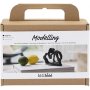Mini Kit DIY Modelage, noir, Sculpture