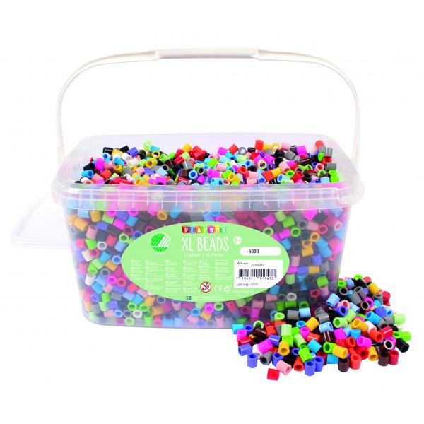 Perles XL 5000 pcs 14 couleurs.