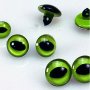 Yeux de chat - vert 4 pcs
