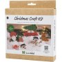 Kit DIY NABBI BioBeads - Voiture de Nol - renne - bonhomme de neige - Pre Nol et cadeau de Nol