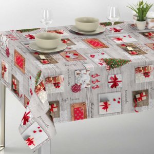 Toile cirée - Noël 8 Toile cirée en mélange PVC Toile cirée - Noël 8 Toile cirée en mélange PVC