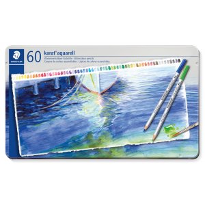 Crayons aquarelle Karat - 60 couleurs Crayons aquarelle Karat - 60 couleurs