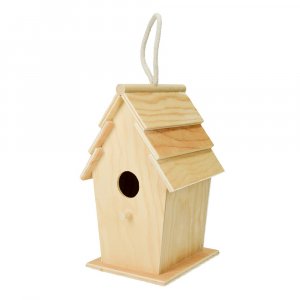 Nichoir H 22 x 10,6 x 13 cm - rectangulaire non traité Nichoir H 22 x 10,6 x 13 cm - rectangulaire non traité