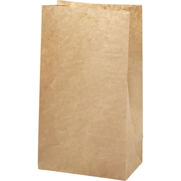Sacs en papier - marron - 100 pcs