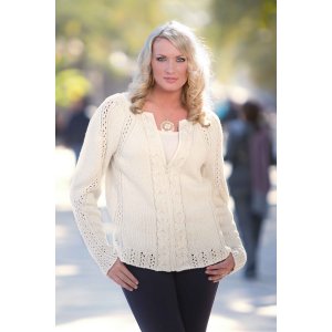 Patron tricot - Veste en fil double Patron tricot - Veste en fil double