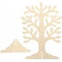 Arbre - 30 x 21,5 cm - 10 pcs