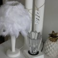 Image client Plume de marabout 80 - 100 mm - blanche 2 g ~ 22 pcs.