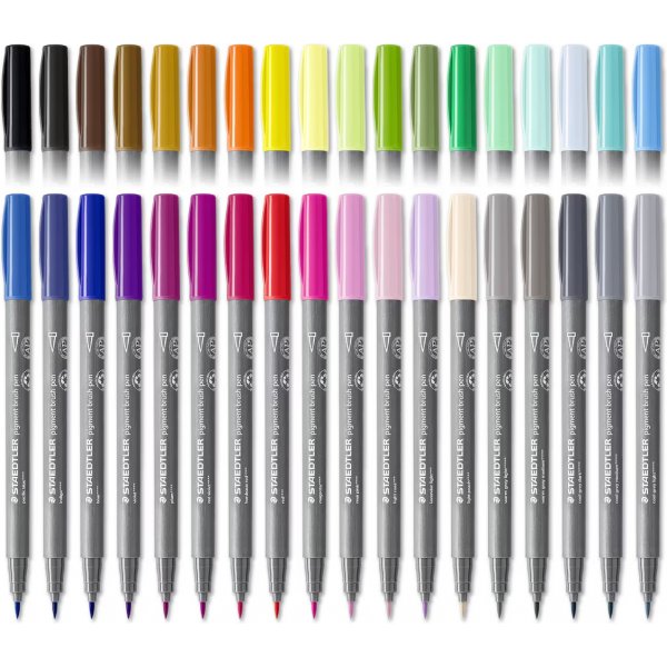 Stylo pinceau  pigments Staedtler