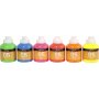 Peinture scolaire - Acrylique - Non - couleurs non - 6 x 500 ml