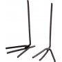 Pattes d'oiseau/poulet - noires - 10 paires