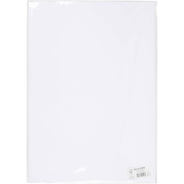 Carton coloré - blanc - A2 - 180 g - 10 feuilles Carton coloré - blanc - A2 - 180 g - 10 feuilles