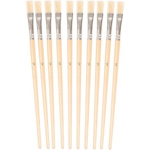Brosse à poils no. 12 à 10 pièces Brosse à poils no. 12 à 10 pièces