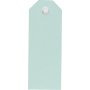 Etiquettes Manille - bleu clair - 20 pcs