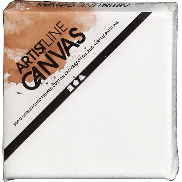 Toile ArtistLine - blanc - 10x10 cm Toile ArtistLine - blanc - 10x10 cm