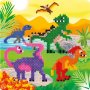 Les dinosaures en perles