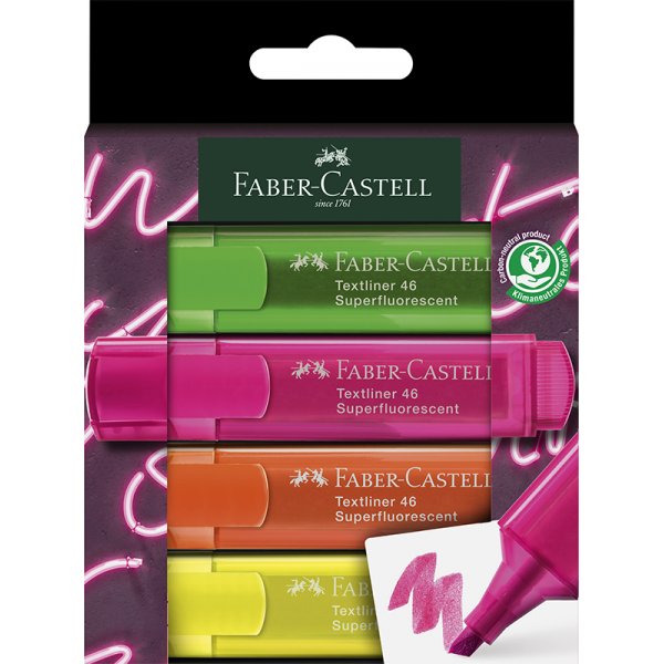 Surligneur - Faber-Castell - TL 46 - Non 4 stylos GenZ