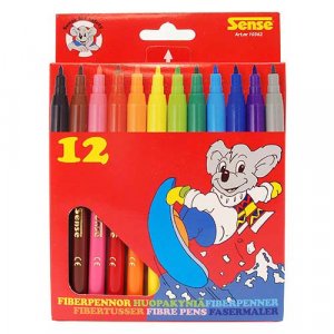 Stylos fibre Sense - 12 stylos Stylos fibre Sense - 12 stylos