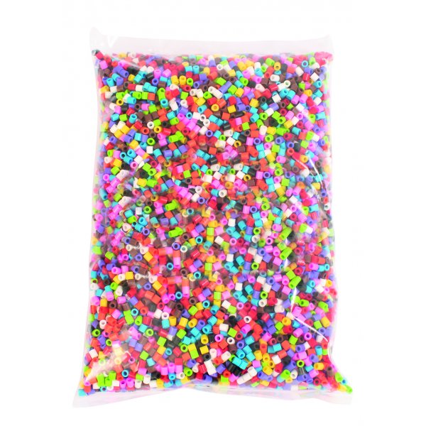 Perles tubulaires mélange de 10 couleurs - 10 000 pcs Perles tubulaires mélange de 10 couleurs - 10 000 pcs