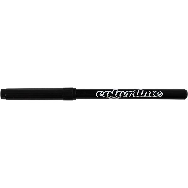 Crayons Colortime - noirs - 2 mm - 18 pcs Crayons Colortime - noirs - 2 mm - 18 pcs