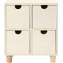 Bureau sur pieds avec 4 tiroirs
