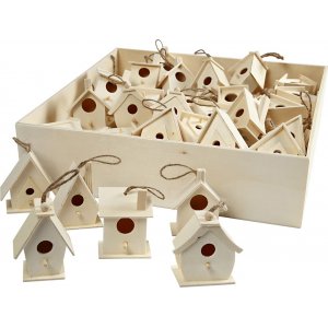 Nichoirs mini - 6 x 10 pcs Nichoirs mini - 6 x 10 pcs