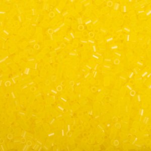 Perles tube Jaune transparent - 6000 pcs Perles tube Jaune transparent - 6000 pcs
