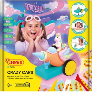 Set d'argile - Jovi-tech Plastilina - Kit voiture de course couleurs pastel Set d'argile - Jovi-tech Plastilina - Kit voiture de course couleurs pastel