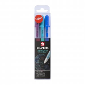 Stylos gel Sakura Gelly Roll Set 3 stylos - Galaxie Stylos gel Sakura Gelly Roll Set 3 stylos - Galaxie