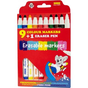 Feutres effaçables 9+1 Feutres effaçables 9+1