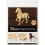 Figurine  construire 3D - Cheval